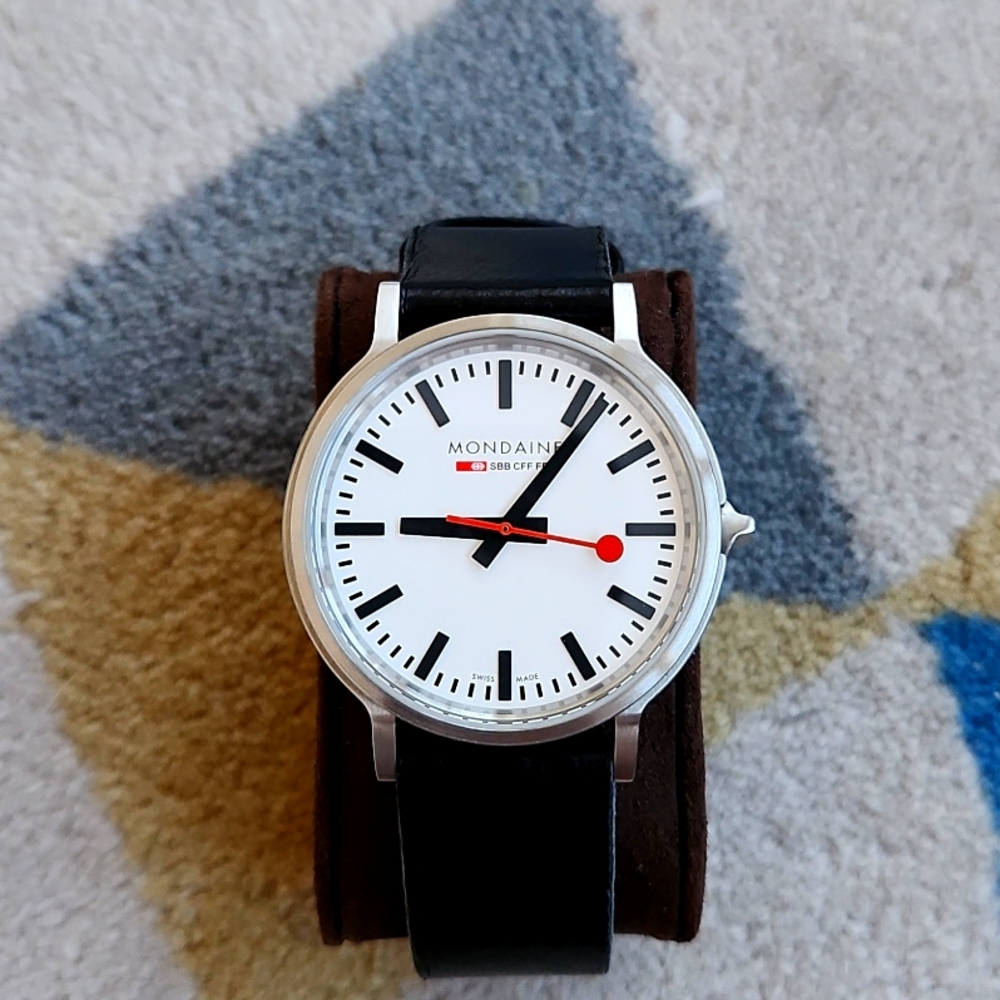 Mondaine Stop2Go wristwatch